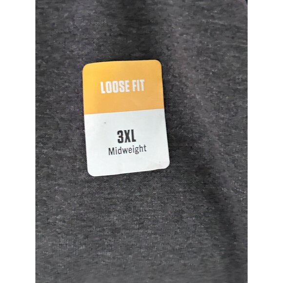 Carhartt Dr Pepper Zero Sugar Charcoal Full-Zip Hoodie 3XL Loose Fit Midweight - Picture 4 of 5